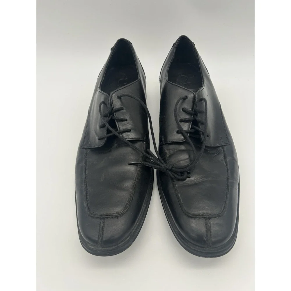 Men's Cole Haan‎ x NikeAir Black Leather Dress Oxfords Size 9.5